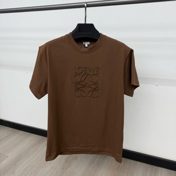 Loewe T-Shirt Logo Mid Bruin - M