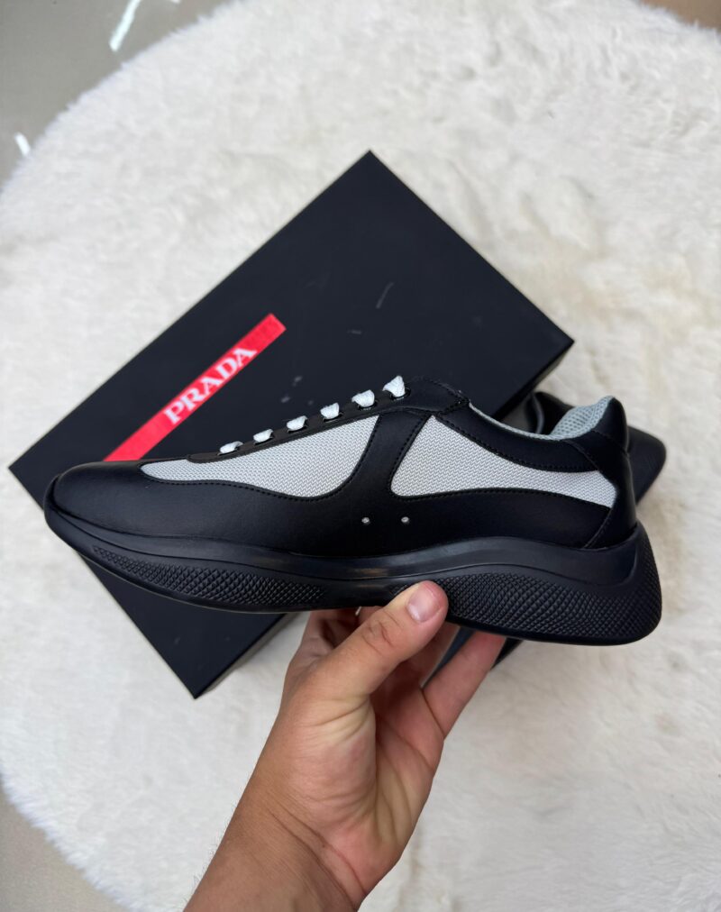 Prada Cups Mat Zwart Sneakers - Afbeelding 3