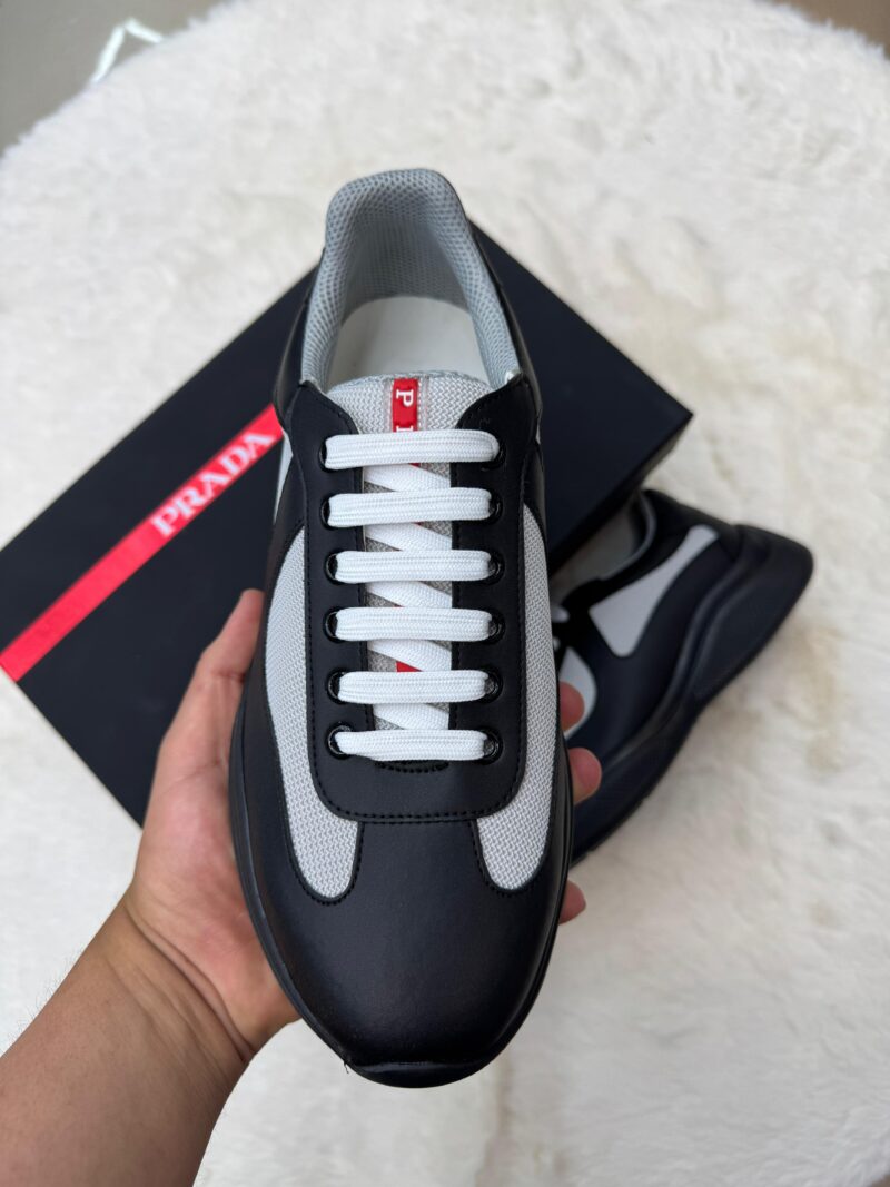 Prada Cups Mat Zwart Sneakers - Afbeelding 2