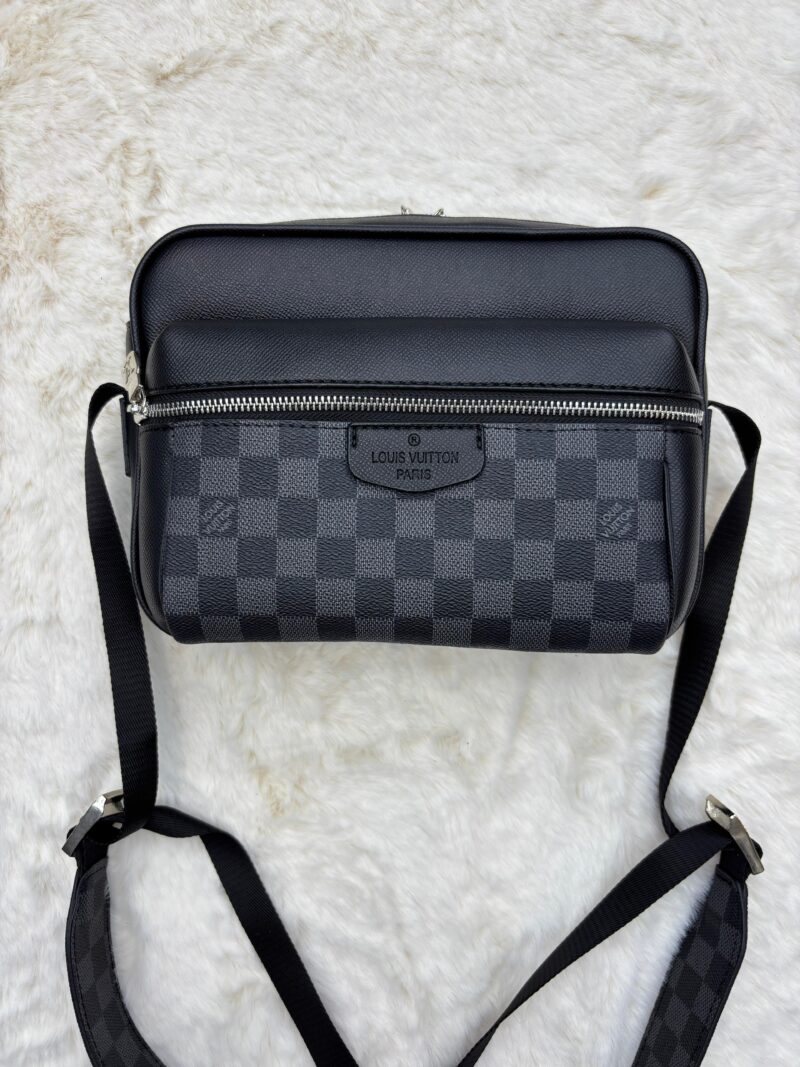 Louis Vuitton Messenger Bag Black Grey