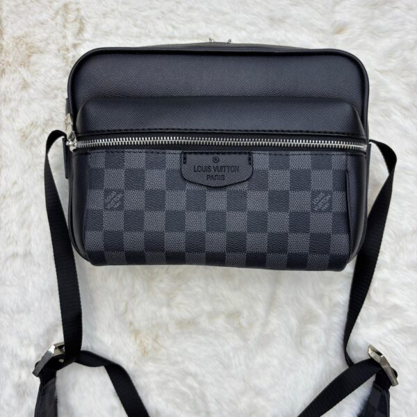 Louis Vuitton Messenger Bag Black Grey