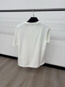 Moncler T-Shirt Wit Logo Mid