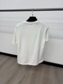 Moncler T-Shirt Wit Logo Mid
