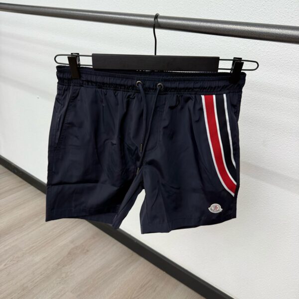 Moncler Zwembroek Donkerblauw Line - XL