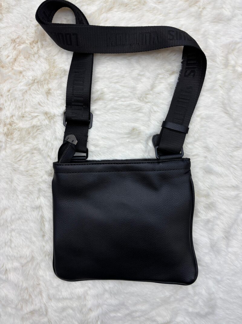 Louis Vuitton Messenger Bag Plat Black Leather - Afbeelding 2
