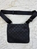 Louis Vuitton Messenger Bag Plat Black on Black
