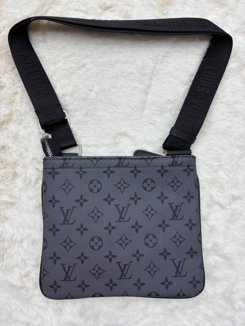 Louis Vuitton Messenger Bag Plat Grey Monogram - Afbeelding 2