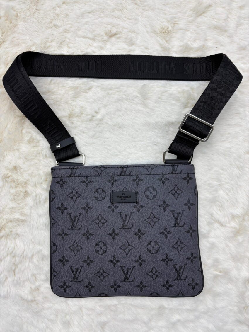 Louis Vuitton Messenger Bag Plat Grey Monogram