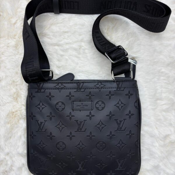 Louis Vuitton Messenger Bag Plat Monogram Black on Black