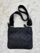 Louis Vuitton Messenger Bag Plat Monogram Black on Black