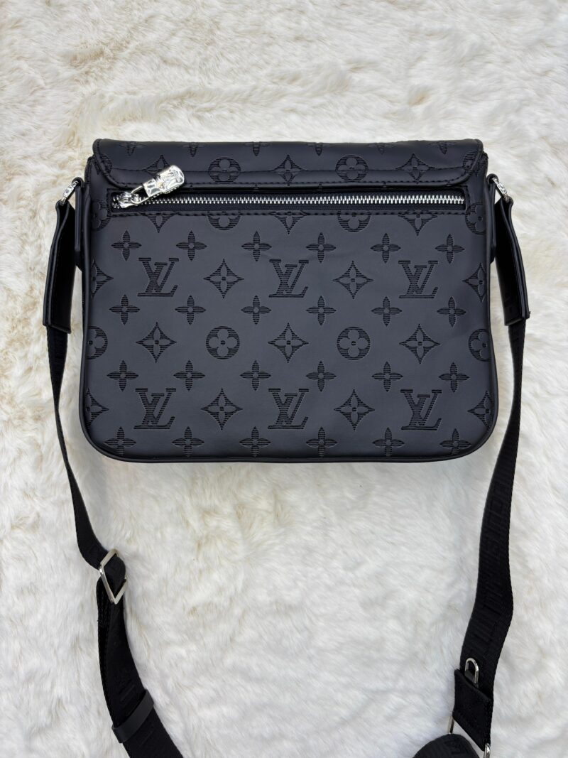 Louis Vuitton Messenger Bag Monogram Black on Black Rits - Afbeelding 2