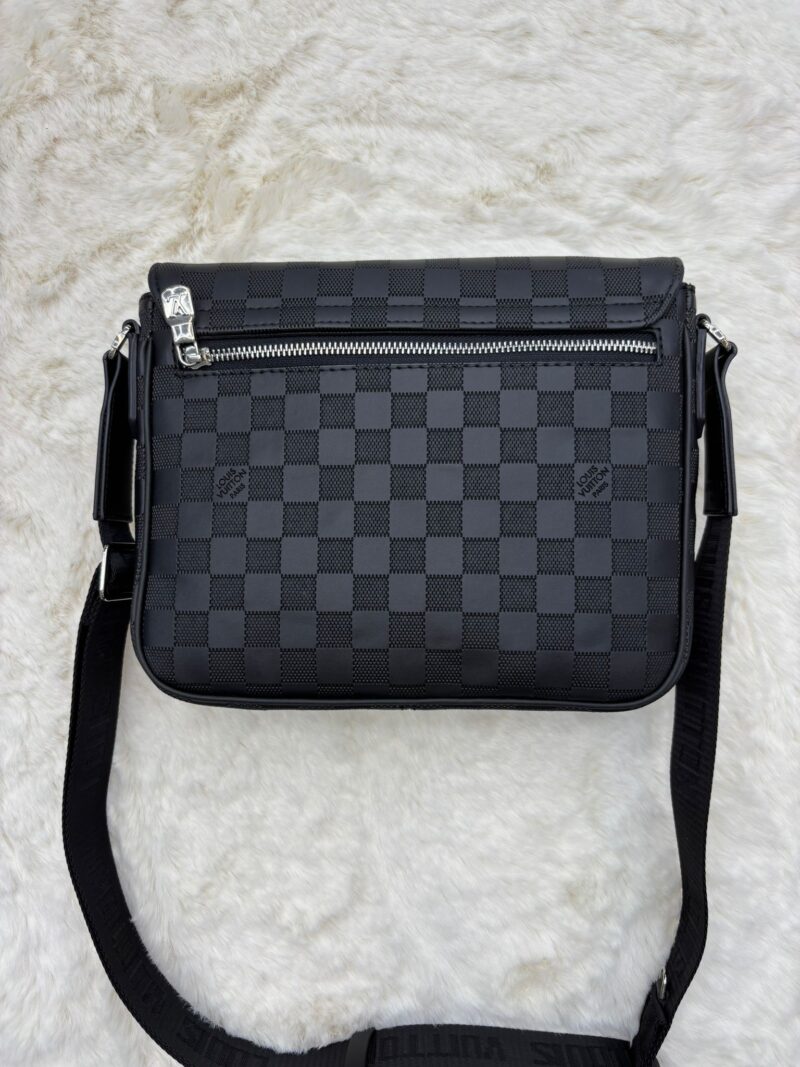 Louis Vuitton Messenger Bag Black on Black Rits - Afbeelding 2