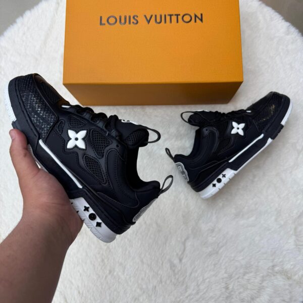 Louis Vuitton Skate Sneakers Black - 45