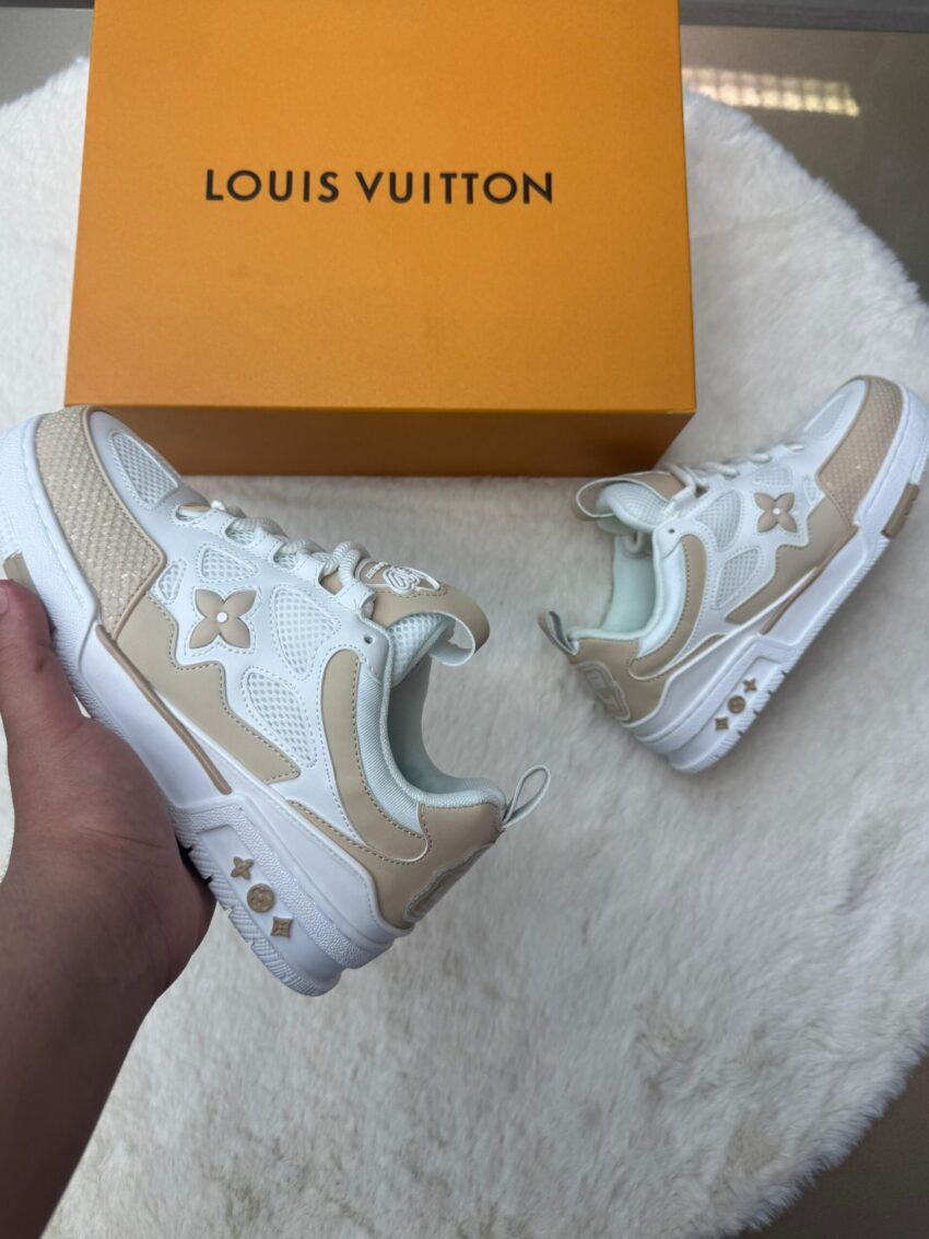 Louis Vuitton Skate Sneakers Beige