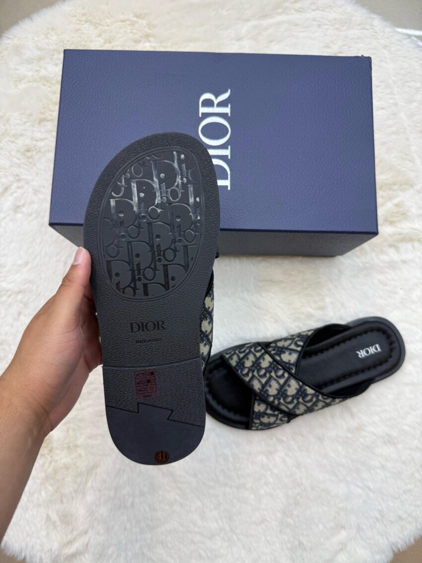 Christian Dior Slippers Oblique - Afbeelding 4