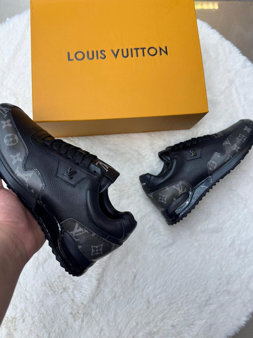 Louis Vuitton Black Grey Sneakers