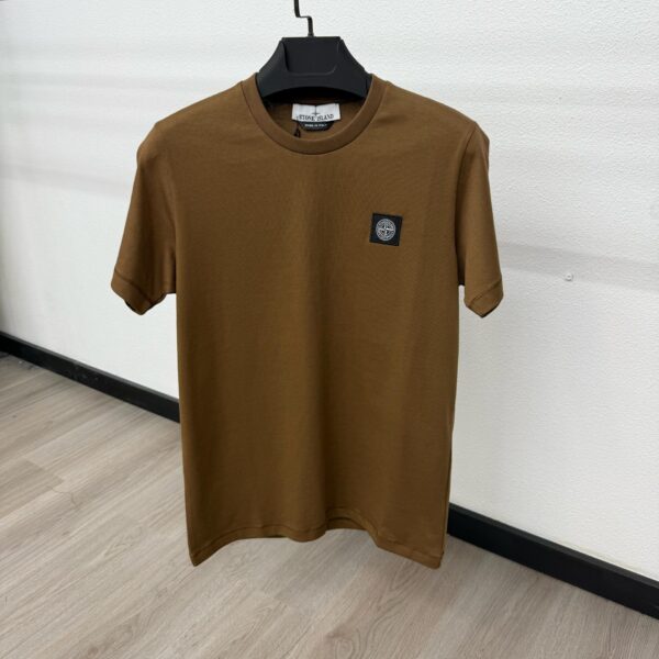 Stone Island T-Shirt Bruin - XXL