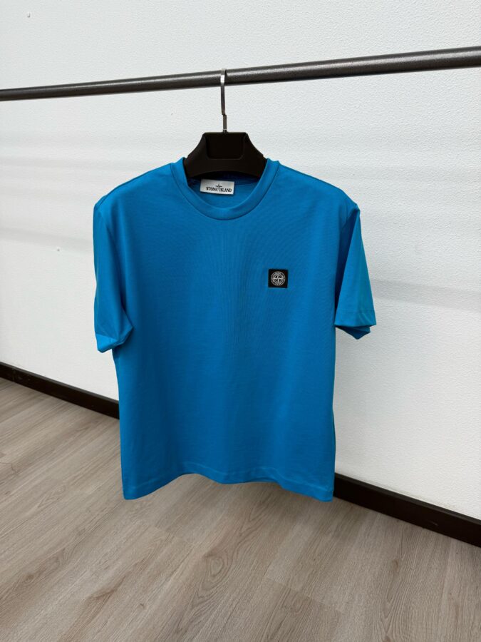 Stone Island T-Shirt Blauw - XXL