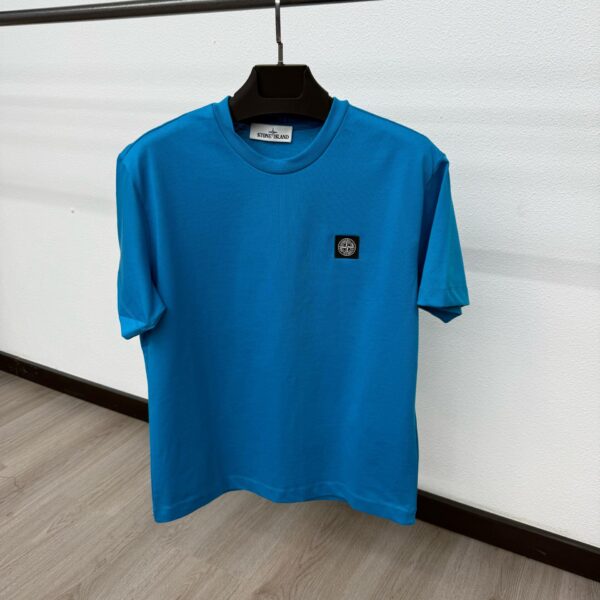 Stone Island T-Shirt Blauw