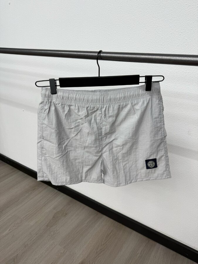 Stone Island Zwembroek Lichtgrijs - M