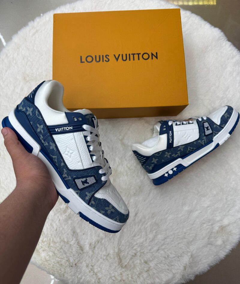 Louis Vuitton Trainers Blue - Afbeelding 2