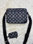 Louis Vuitton Trio Bag Dark Blue