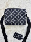 Louis Vuitton Trio Bag Dark Blue