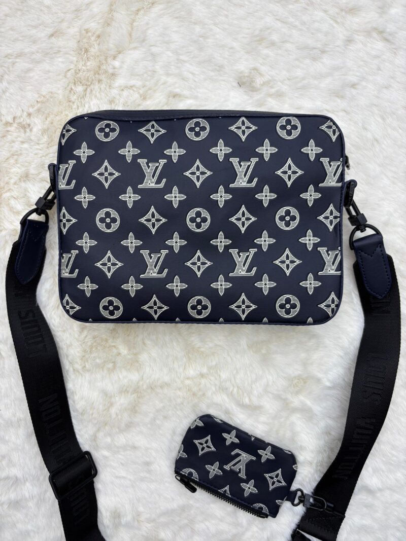 Louis Vuitton Trio Bag Dark Blue - Afbeelding 2
