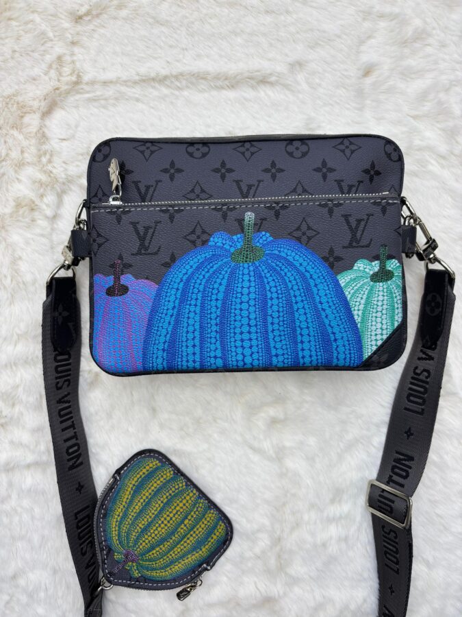 Louis Vuitton Trio Bag x YK Pumpkin