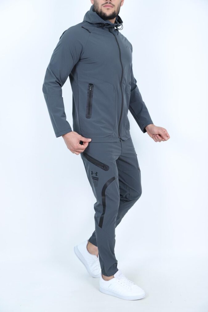 Under Armour Trainingspak Antraciet - S