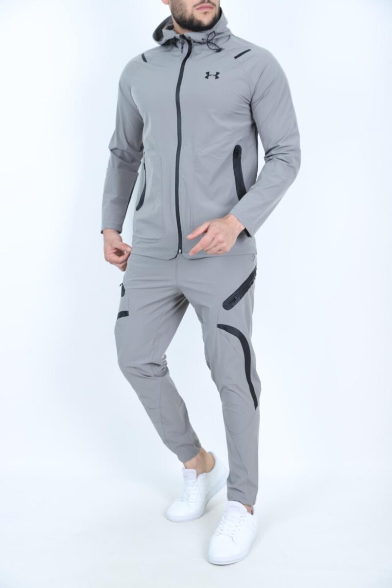 Under Armour Trainingspak Donkergrijs - Afbeelding 2