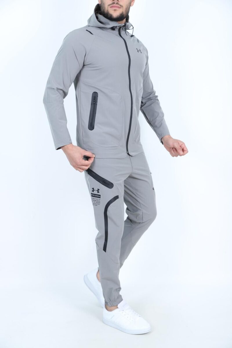 Under Armour Trainingspak Donkergrijs