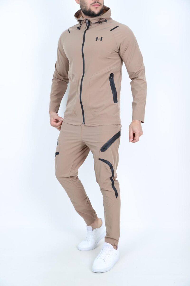 Under Armour Trainingspak Brown - Afbeelding 2