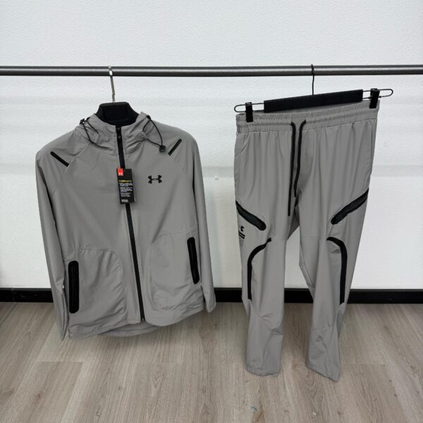 Under Armour Trainingspak Donkergrijs