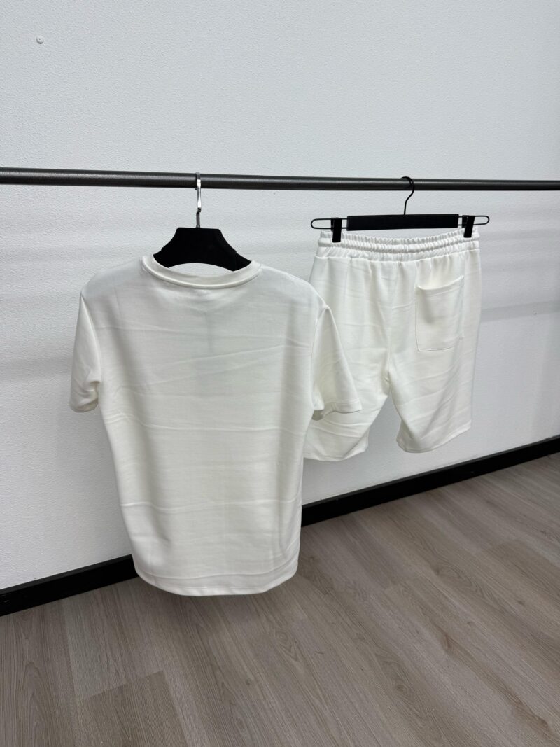 Moncler Zomerset Zwarte Logo Wit - Afbeelding 3