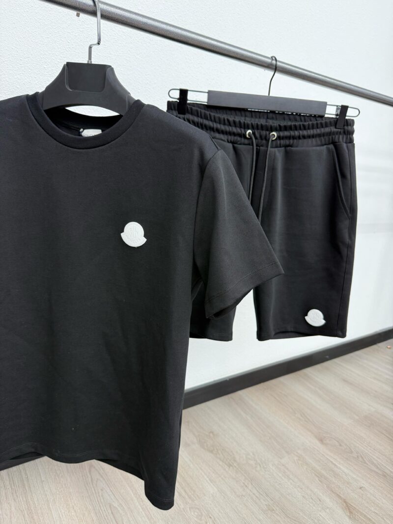 Moncler Zomerset Witte Logo Zwart - Afbeelding 2