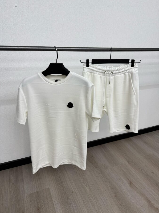 Moncler Zomerset Zwarte Logo Wit