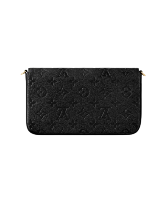 Louis Vuitton Handtas Black on Black Monogram