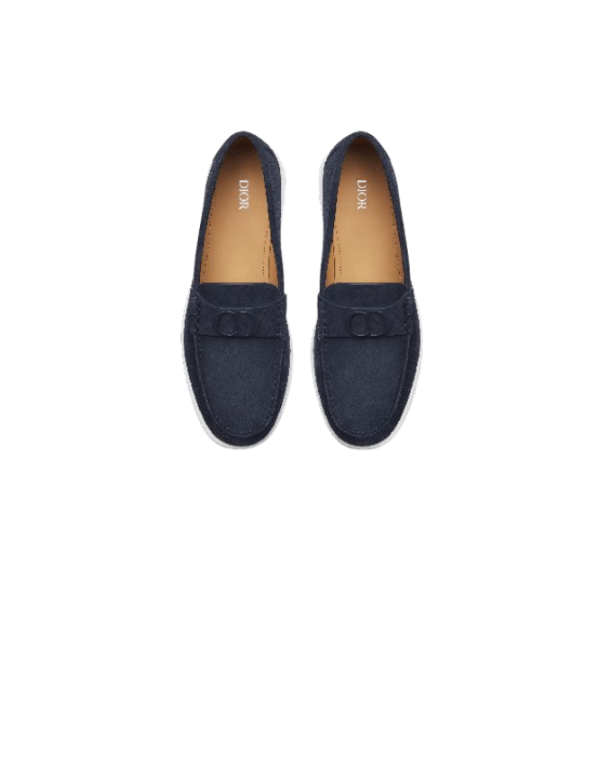 Christian Dior CD Loafers Donkerblauw
