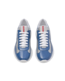 Prada Cups Mid Blauw Sneakers