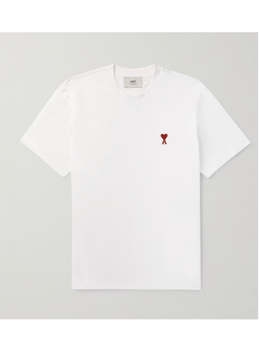 Ami T-shirt Wit