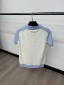 Casablanca Polo Small Logo Light Blue White