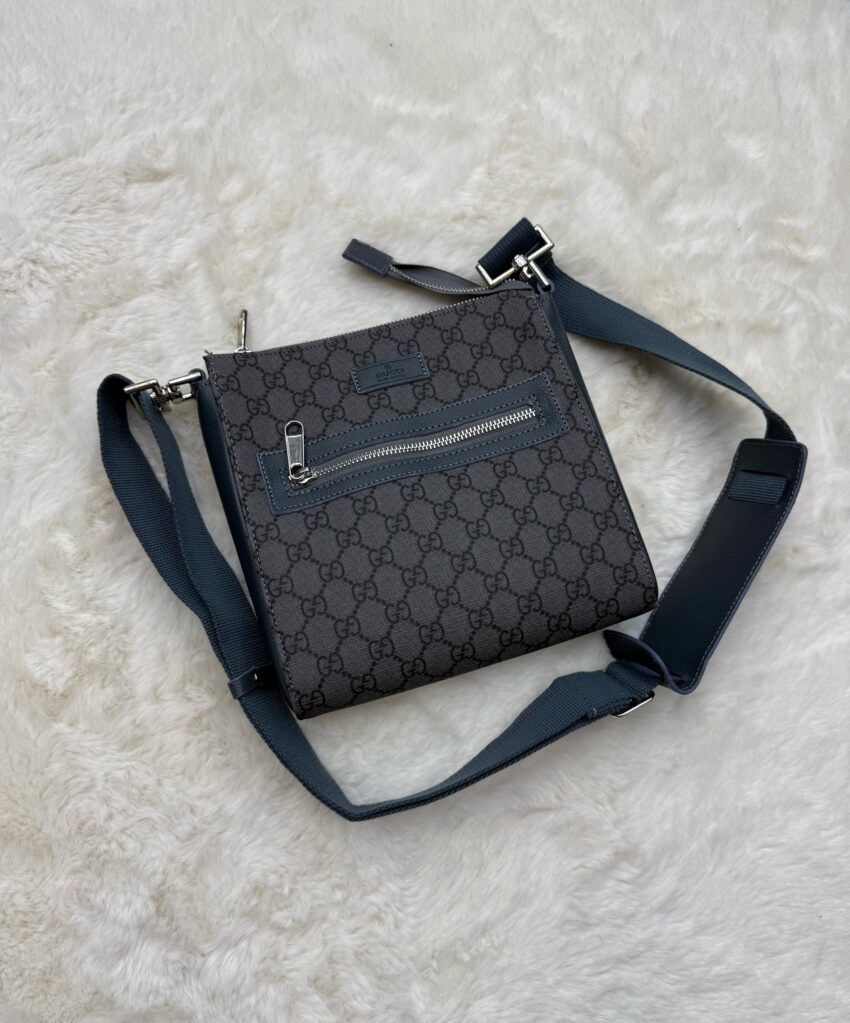 Gucci Grey Small Messenger Bag