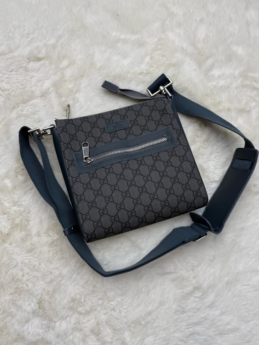 Gucci Grey Small Messenger Bag