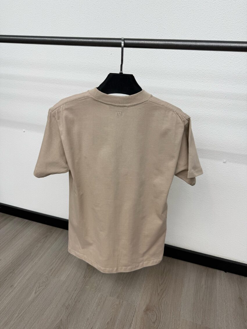 Ami T-shirt Beige - Afbeelding 2