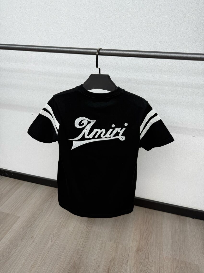 Amiri Zwart T-Shirt Arm - Afbeelding 2