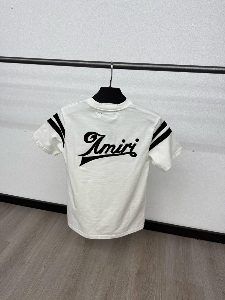 Amiri Wit T-Shirt Arm - Afbeelding 2