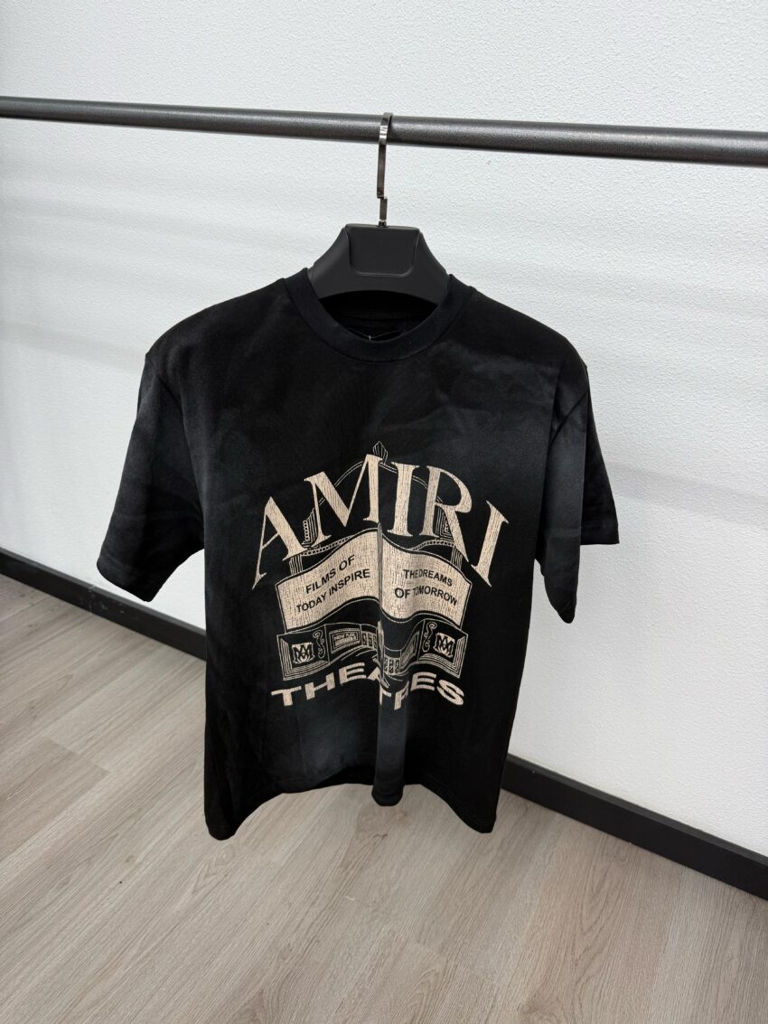 Amiri Mid Logo Steengrijs
