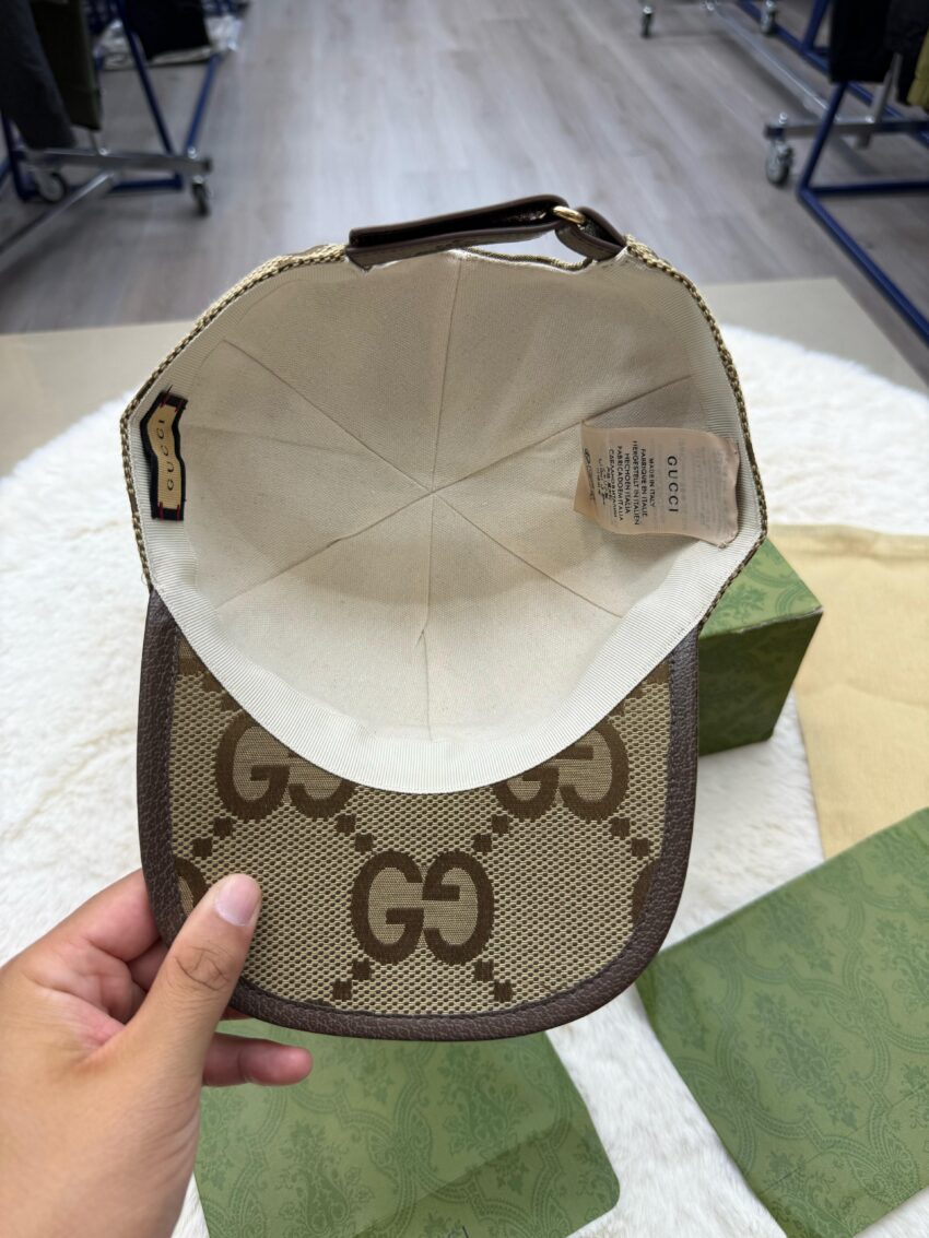 Gucci Pet Baseball CANVAS bruin - Afbeelding 5