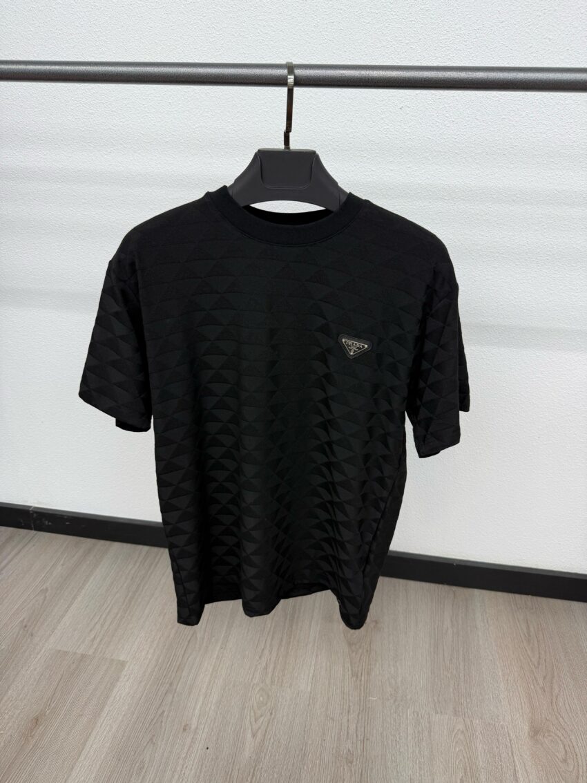 Prada Patroon Basic Black T-Shirt